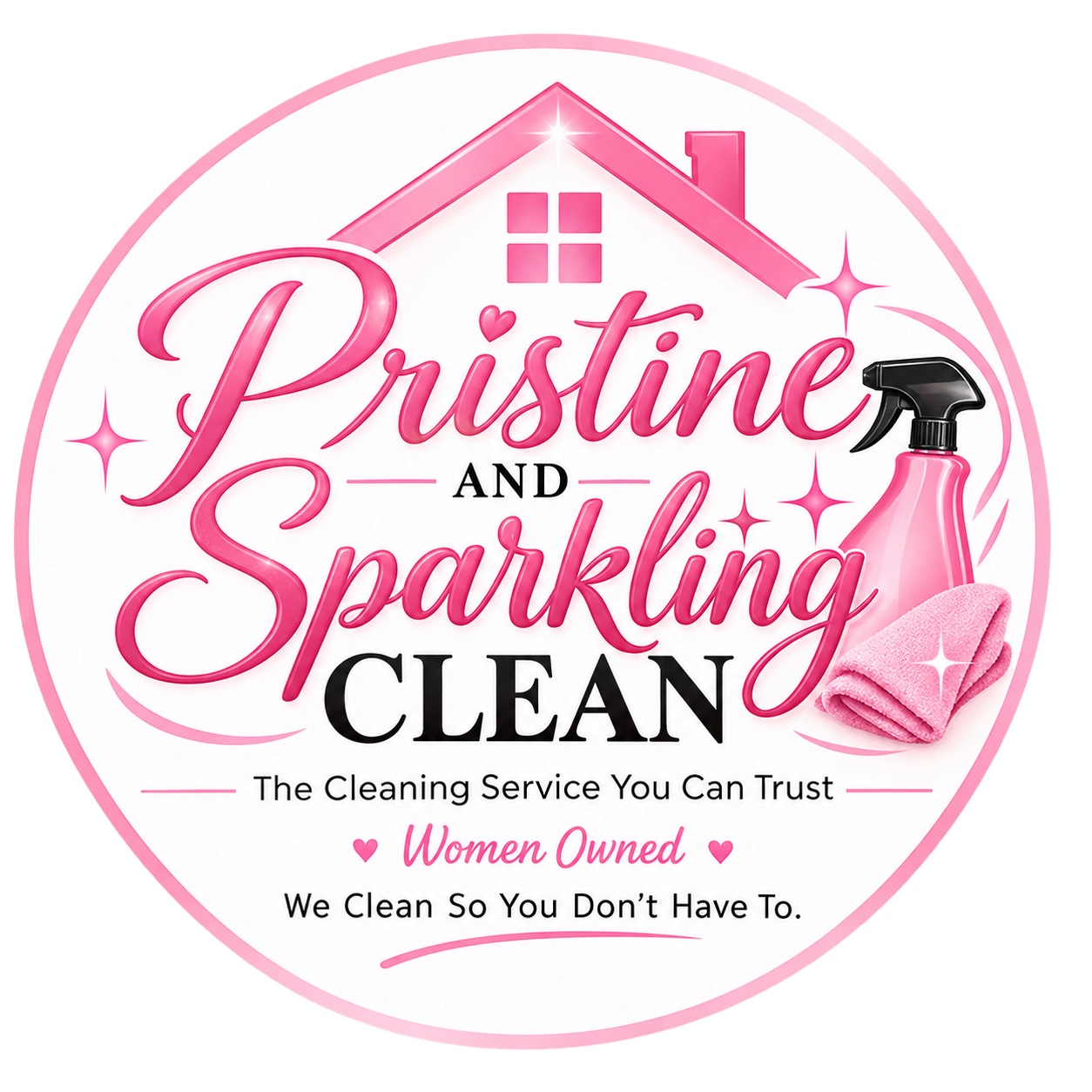 Pristine & Sparkling Clean logo